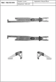 Регулятор, барабанный тормоз KAWE купить